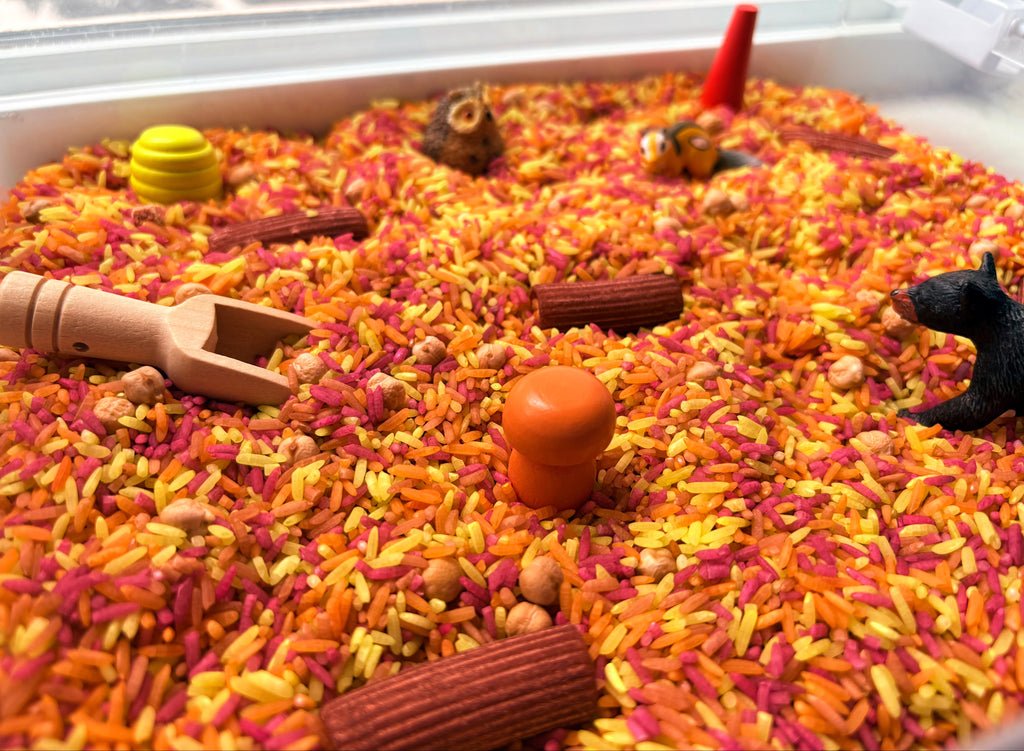 Cozy Fall | Ready-to-Pour Fall Sensory Play Kit for Kids